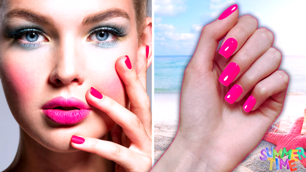 How Do I Apply Hot Pink Nail Polish to Ensure It Lasts?