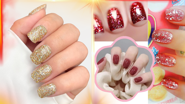 What Are the Benefits of Short Glitter Nails?