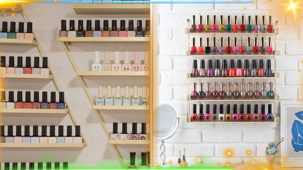 How Long Does It Take to Install a Nail Polish Rack Wall?